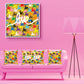 Love always wins framed canvas