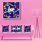 Love always wins framed canvas
