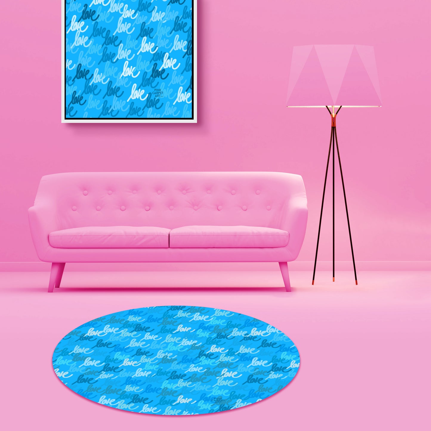 Love always wins rug