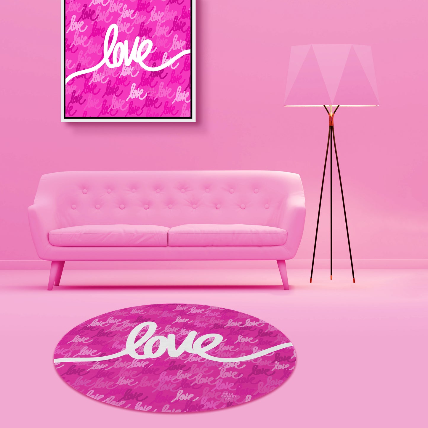Love always wins rug