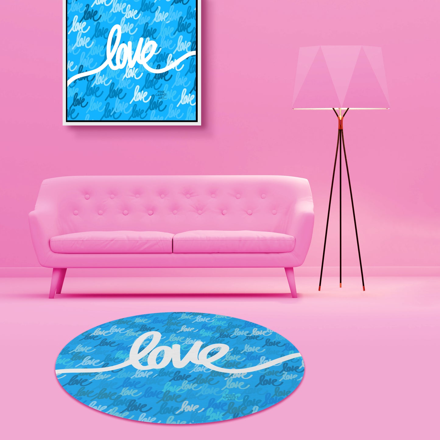 Love always wins rug