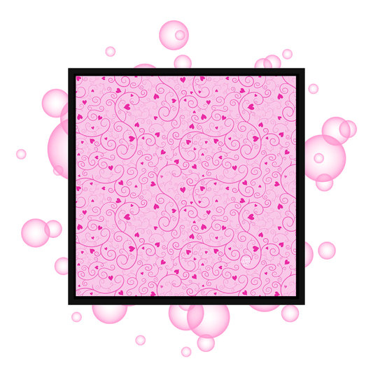 Entwined framed canvas