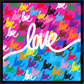 Love always wins framed canvas