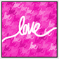 Love always wins framed canvas