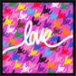Love always wins framed canvas