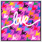Love always wins framed canvas