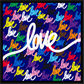 Love always wins framed canvas
