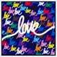 Love always wins framed canvas