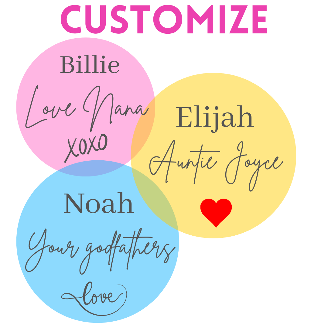 XOXO swaddle blankets