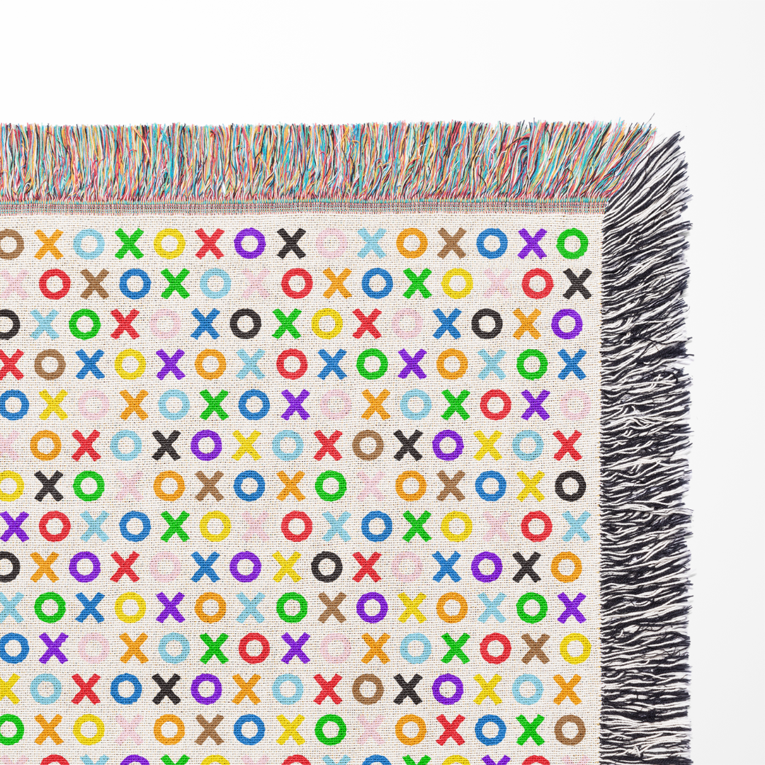 XOXO woven blankets