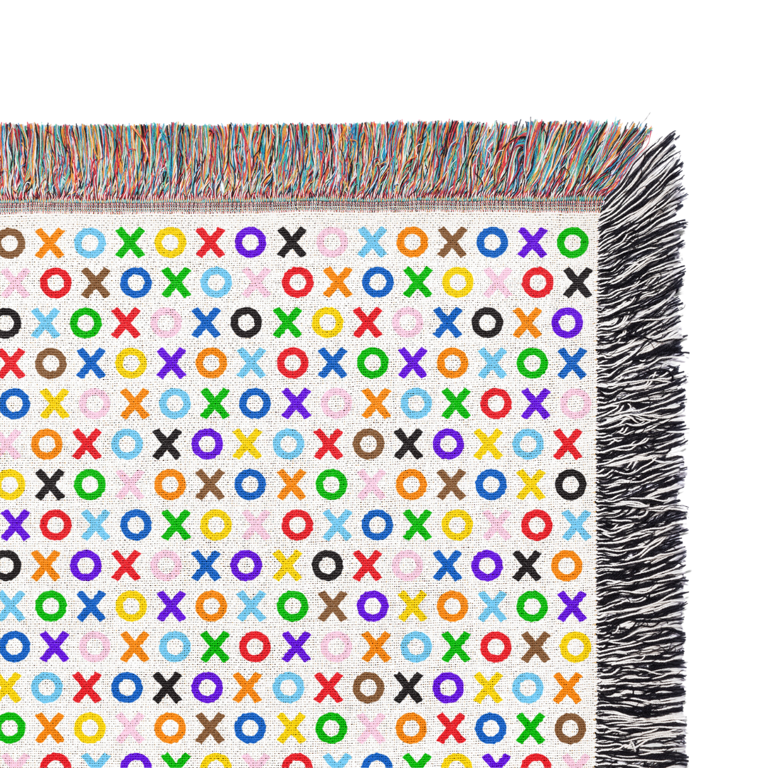 XOXO woven blankets