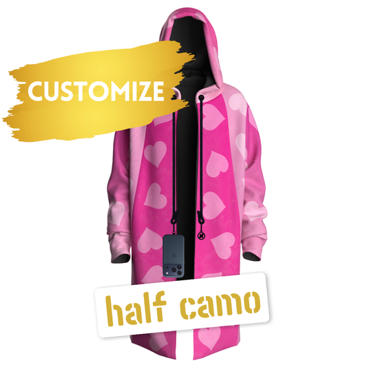 Love without camo cloak - half camo