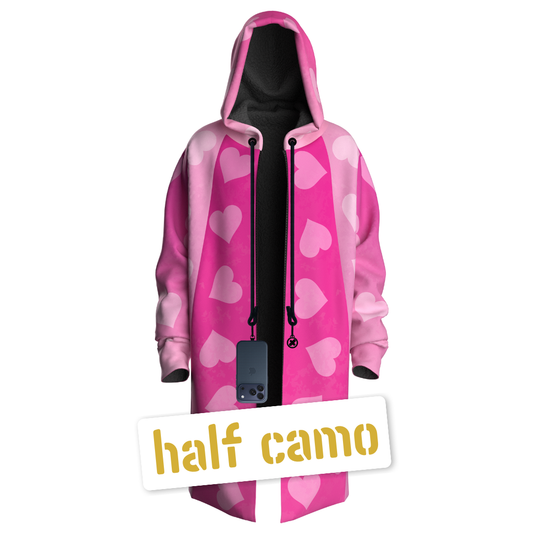 Love without camo cloak - half camo