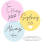 Love always wins framed canvas