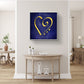 Universal love - Angel Art - framed canvas