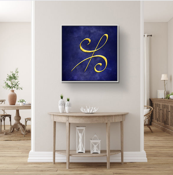 Friendship - Angel Art - framed canvas