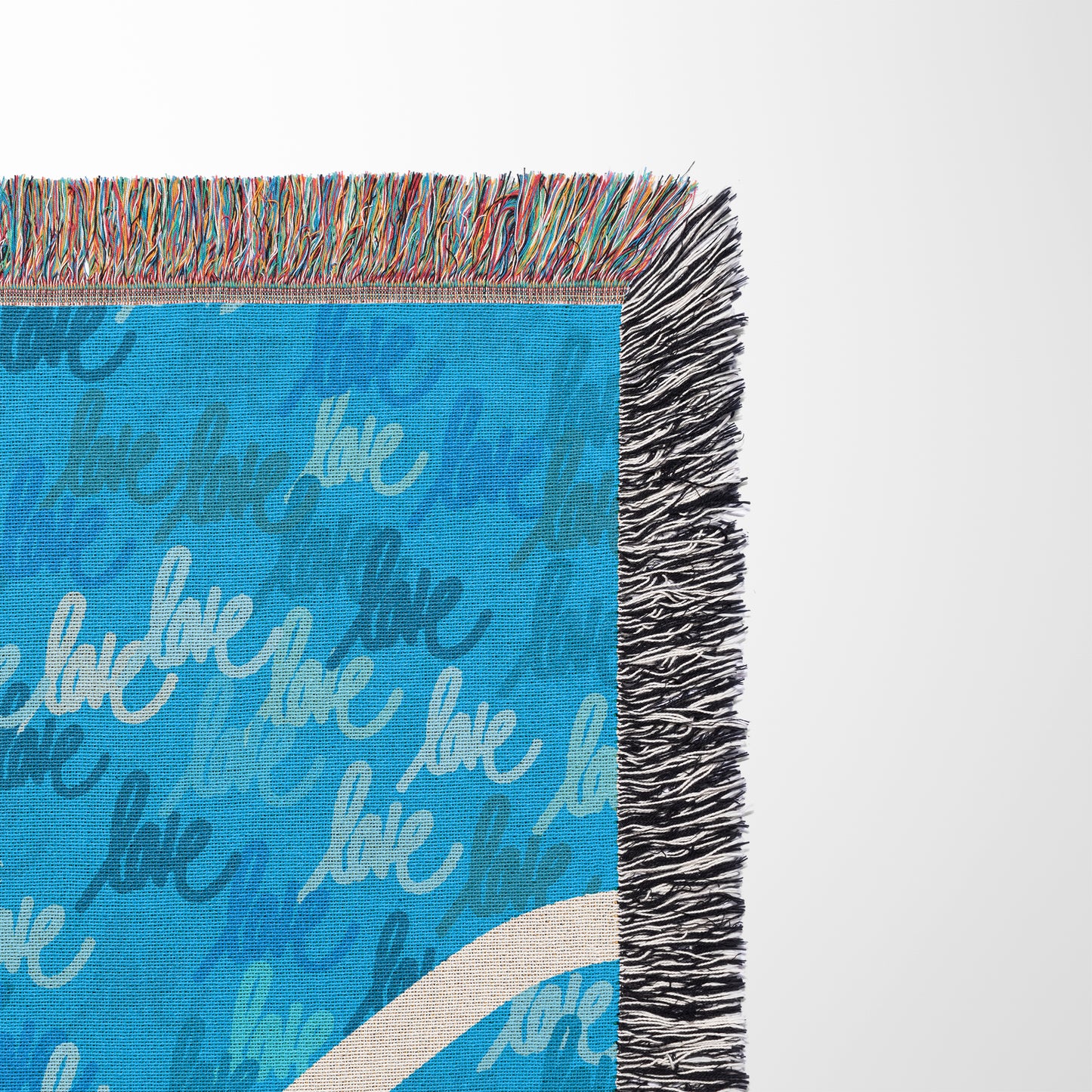 Love always wins woven blankets