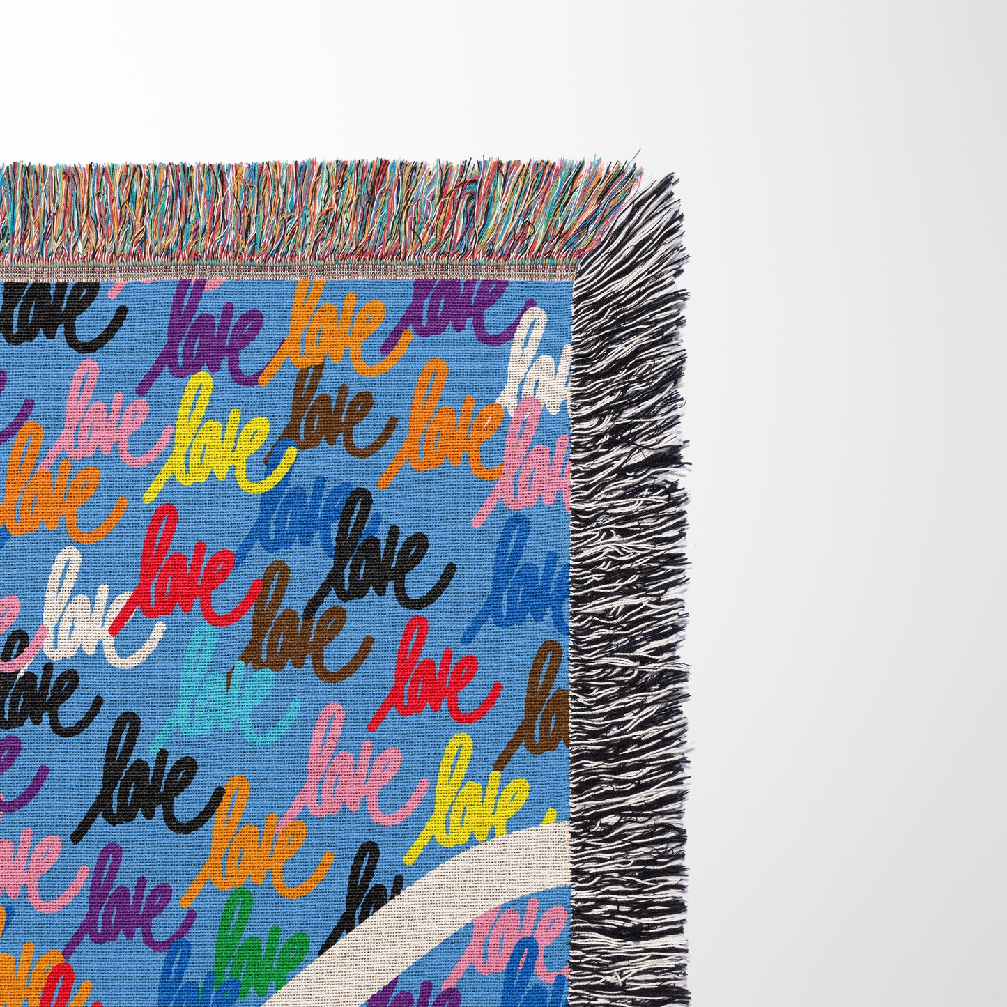 Love always wins woven blankets