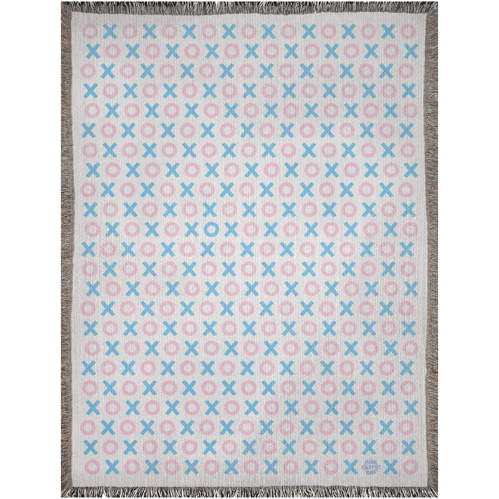 XOXO woven blankets