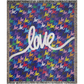Love always wins woven blankets