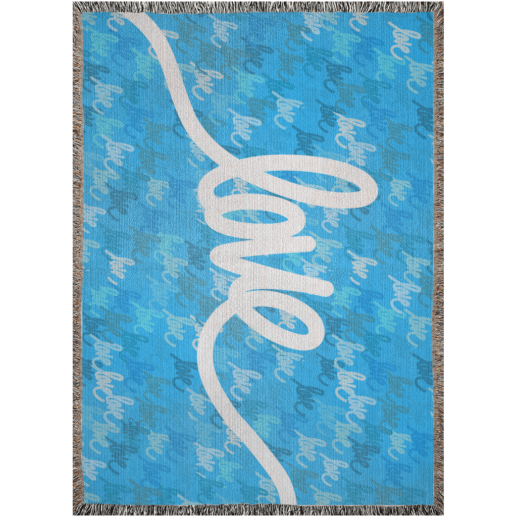 Love always wins woven blankets