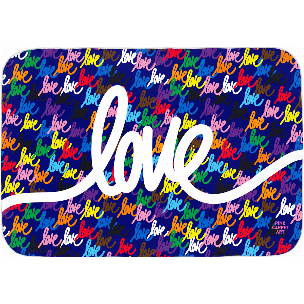 Love always wins baby swaddle blanket