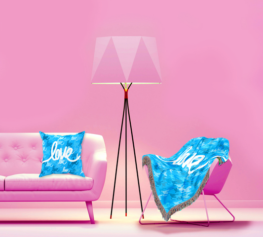 Love always wins woven blankets