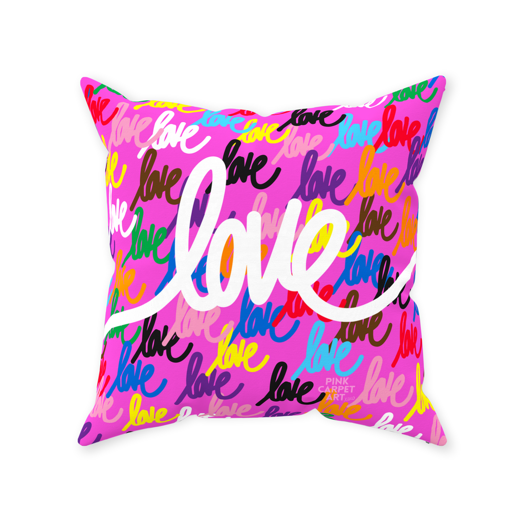 Love always wins woven blankets