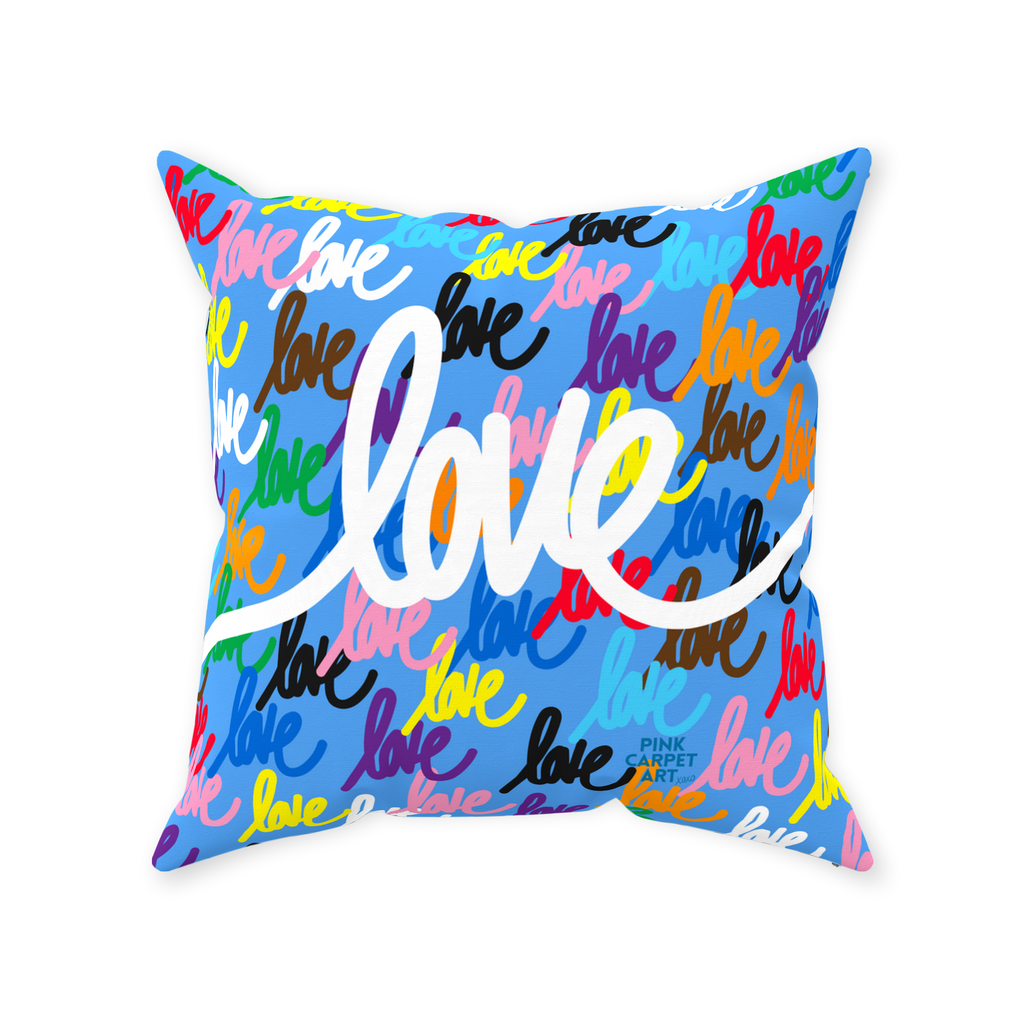 Love always wins woven blankets